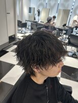 オーシャントーキョー(OCEAN TOKYO) メンズパーマツイスパ波巻きスパイラルマッシュセンターパート