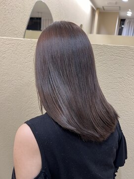 ランリ 名古屋名駅(ranri) ツヤ髪【グレーパープル】