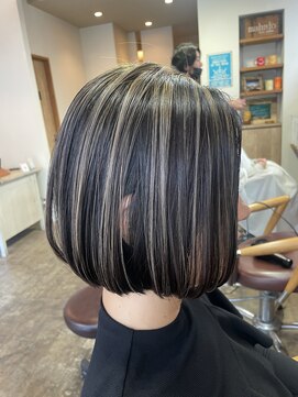 マハロ ヘアサロン(mahalo hair salon) 白髪ぼかしハイライト