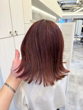 アナ ラーナ(Anna Lanna) ボブとピンクブラウン【奥村北斗】