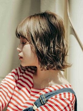 エクファ ヘア シェリル 草津 南草津店(ex-fa hair cherir) フェミニンロング似合わせカットミディアムスパイキーショート