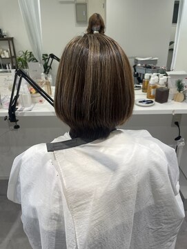 フルールバイニューヨークニューヨーク 京都北大路(fleur by NYNY) うるつやボブ