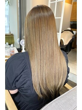 カシー(Casii) 酸性ストレートパーマ+悟式髪質改善トリートメント