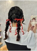 銀座ヘアメ/ふわもこツイン