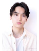 ハバナ 渋谷(HAVANA)&nbsp;毛流れセンターパート黒髪ニュアンスパーマ