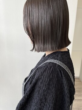 ヘアサロン フラット(Hair salon flat) 外ハネボブ