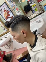 いなたいバーバー&nbsp;サイドパート