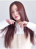 髪質改善トリートメント×ロングヘアー