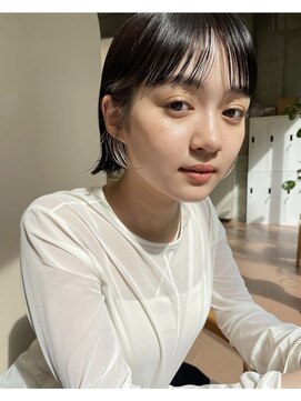 ソワ オモテサンドウ(SOIE OMOTESANDO) 【表参道ソワ】耳掛けシンプルボブ