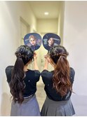 夏にオススメ！ポニーテールヘアメ！
