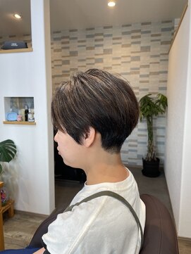 ハレウミヘアー 阿見(ハレウミhair) 阿見町/ショート/ 刈り上げショート/刈り上げボブ/クラゲヘアー