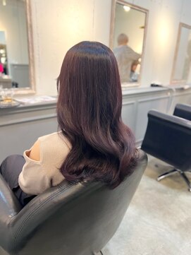 ラム(L'am) カシスカラー/ヴァイオレットカラー/艶髪/透明感カラー