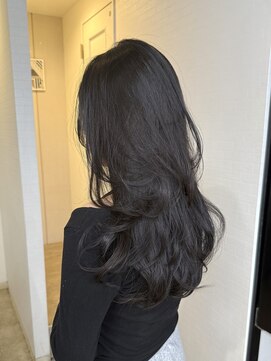 バンクスヘアー(BANK'S HAIR) ハッシュカット×ダークグレージュ