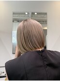 切りっぱなしボブ