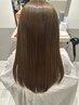 【平日限定初めての方】髪質改善お試しクーポン(縮毛矯正&カット込)　￥18,500