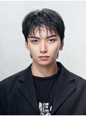 シースルーマッシュダウンパーマ韓国マッシュニュアンスパーマ