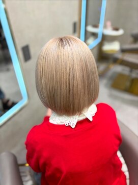 ニーナ ビューティーサロン(NINA Beauty Salon) ホワイトベージュBob！