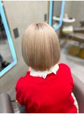 ホワイトベージュBob!