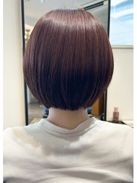 コラソン(corazon) ピンクブラウンボブカット