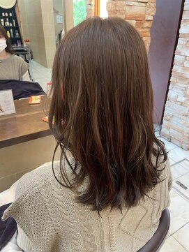 ルページ 千葉(lpage) 髪質改善/顔周りレイヤーカット/グレージュ[千葉/千葉駅]