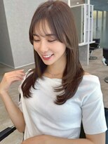 アールヘアーデザイン 藤が丘(r hair design)&nbsp;ゆるふわロングベージュカラーブリーチしない透明感カラー