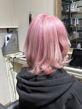 ワンスタイル(One style) ケアブリーチ2回　学割U24】ハイトーンカラー＋髪質改善