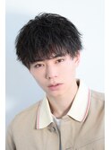 清潔感up！モテ髪ショートマッシュ！2ブロック刈り上げ！