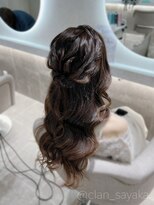 クランルシェ(clan luce)&nbsp;ハーフアップ/心斎橋ヘアセット