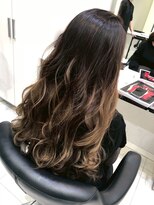 キャパ(CAPA)&nbsp;グラデーション×ベージュカラー(茅ヶ崎/20代/韓国ヘア)