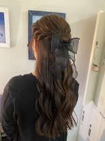 アンサ 伏見桃山店(ANSA) ハーフアップ!