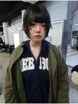 ピア ヤクイン(Pia Yakuin)&nbsp;レイヤーショート/ブリーチなしカラー/オリーブカラー
