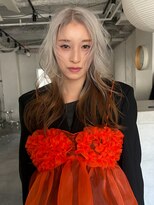 ルーム(Loom.)&nbsp;ルーツカラー　ケアブリーチ　デザインカラー　シャギーレイヤー