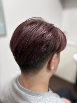 ルシードスタイルウィンズ(LUCIDO STYLE WINS) 刈り上げマッシュスタイルとオーガニックの春色カラー