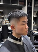 MEN`SHAIR/スパイキーショート/フェザーパーマ/烏丸御池F