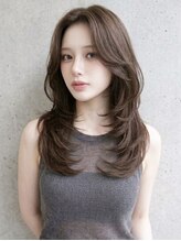 顔周りに徹底的にこだわる◎小顔レイヤーカット×髪質改善で叶う♪大人可愛い垢抜け美髪スタイルをご提案