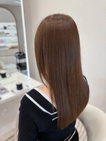 エフヘア レヴェリー(Fhair reverie) 艶ロング ハイトーンカラー ベージュ