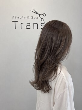 トランス(Trans) ヘーゼルベージュ×ロングスタイル