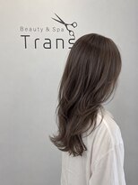 トランス(Trans) ヘーゼルベージュ×ロングスタイル