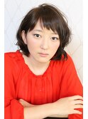 ショートバングスフレンチボブ