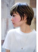 Aimee ニュアンスショート×アッシュベージュ