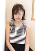 【vinculo】うすめバングのボブ