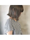 赤み無くした透明感グレー！