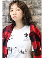 バジオットエイチ(BUZZIoT h)&nbsp;斜めバング×ネオヴィンテージカーキ