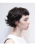 NIL ショートパーマ