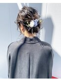 dry flower × chignon【Steed/立川】