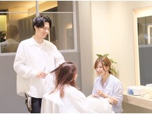 【カウンセリング１】triccaでは仕上がりのイメージをお客様と共有することを1番大切にしています。