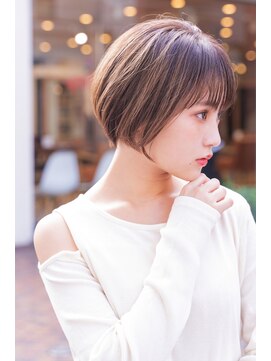 ロロ(ro-ro) 【恵比寿ro-ro】小顔クールショート×オリーブカラー