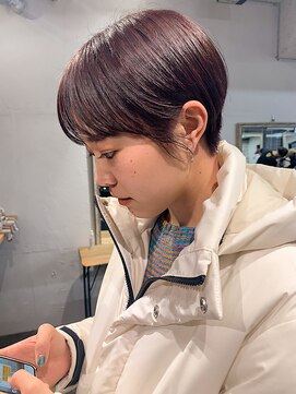 ヴェルダ 池袋店(verda) クールショートとチェリーレッドアッシュ＊fukuda