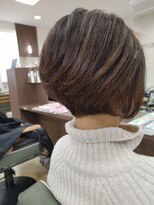 美容室アール&nbsp;前下がりショートボブ