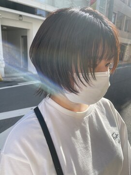 ヘアプレイスソル (HAIR PLACE SoL) ショートウルフでオシャレ感アップ